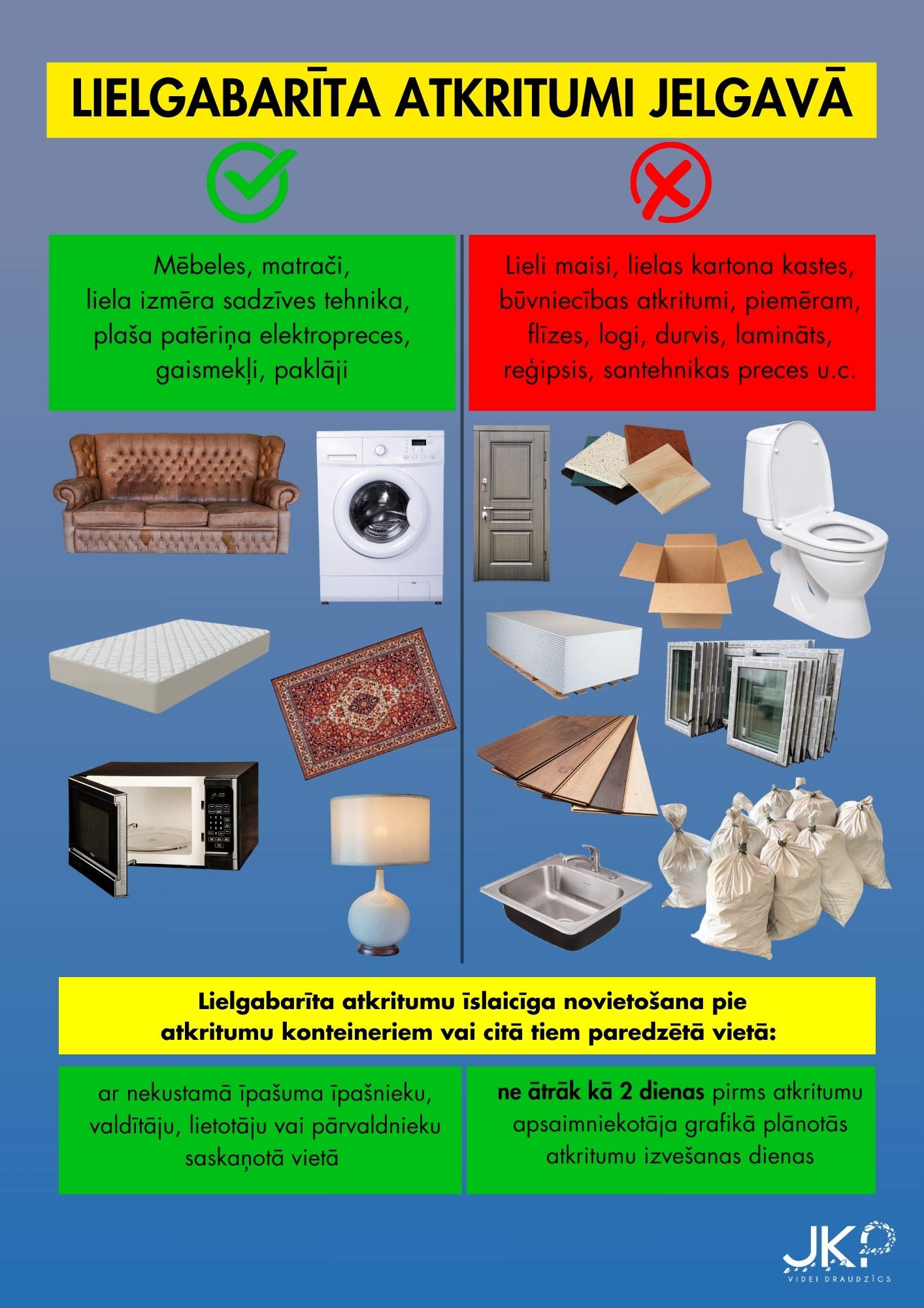 Lielgabarīta atkritumi A3